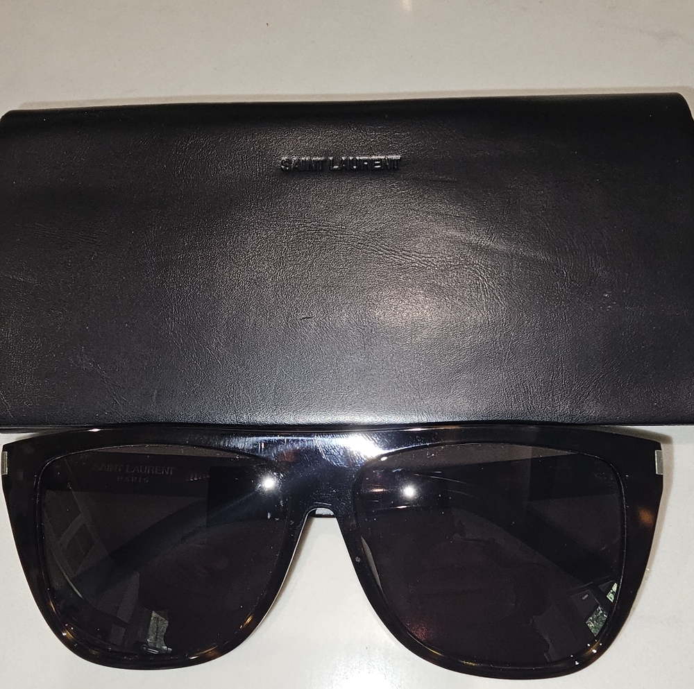 Saint Laurent SL1 Tortoise Sunglasses